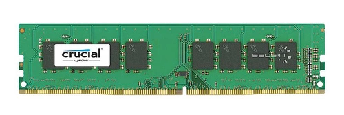 RAM memória 1x 8GB Crucial NON-ECC UNBUFFERED DDR4 2400MHz PC4-19200 UDIMM | CT8G4DFD824A.C16