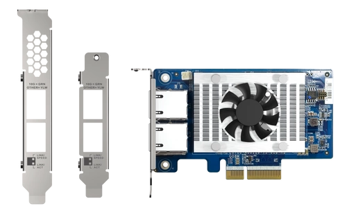 Hálózati Kártya QNAP QXG-10G2T-X710 2x RJ-45 10Gb