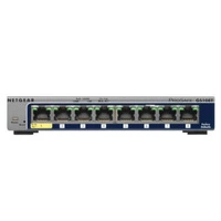 Kapcsoló Netgear GS108T-200GES | 128 kB | 16 Gb/s | 8x Ethernet Port