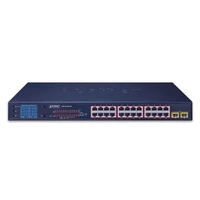 Kapcsoló Planet GSW-2620VHP 24x 1Gb 2x SFP 300 W PoE+