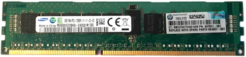 RAM memória 1x 8GB Samsung ECC REGISTERED DDR3  1600MHz PC3-12800 RDIMM | M393B1G70BH0-CK0