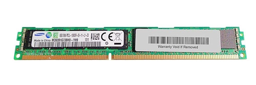 RAM memória 1x 8GB Samsung ECC REGISTERED DDR3  1333MHz PC3-10600 RDIMM | M392B1G73BH0-YH9