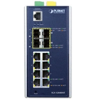 Kapcsoló Planet IGS-12040MT 8x 1Gb 4x SFP