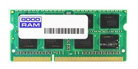 RAM memória 1x 8GB GoodRAM SO-DIMM DDR3 1333MHz PC3-10600 | GR1333S364L9/8G
