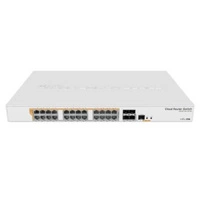 Kapcsoló Mikrotik CRS328-24P-4S+RM 24x 10/100/1000 4x SFP+ 450 W PoE+