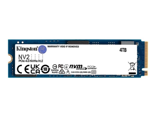 SSD Merevlemez Kingston NV2 4TB M.2 NVMe 4.0 | SNV2S/4000G
