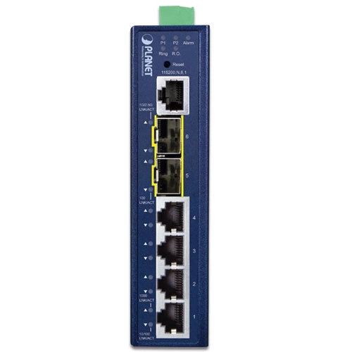Kapcsoló Planet IGS-5225-4T2S 4x 1Gb 2x SFP