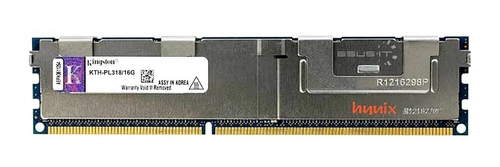 RAM memória 1x 16GB Kingston ECC REGISTERED DDR3  1866MHz PC3-14900 RDIMM | KTH-PL318/16G
