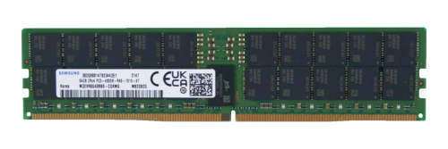 RAM memória 1x 64 GB Samsung ECC REGISTERED DDR5 2Rx4 4800MHz PC5-38400 RDIMM | M321R8GA0BB0-CQK
