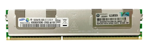 RAM memória 1x 16GB Samsung ECC REGISTERED DDR3 4Rx4 1066MHz PC3-8500 RDIMM | M393B2K70DM0-CF8