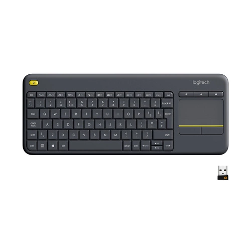 Vezeték nélküli billentyűzet Logitech K400 Plus Tv QWERTY