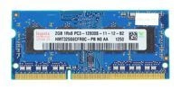 RAM memória 1x 2GB Hynix SO-DIMM DDR3 1600MHz PC3-12800 | HMT325S6CFR8C-PB