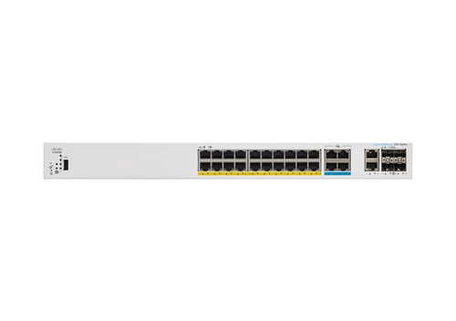 Switch Cisco Catalyst C1300-24MGP-4X 16x 1Gb | 8x 2.5Gb 4x SFP+ 195 W PoE+