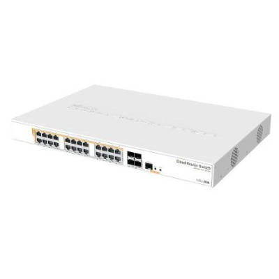 Kapcsoló Mikrotik CRS328-24P-4S+RM 24x 10/100/1000 4x SFP+ 450 W PoE+