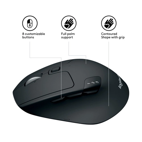 Vezeték nélküli egér Logitech M720 910-004791