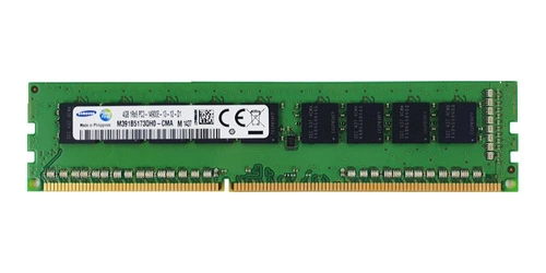 RAM memória 1x 4GB Samsung ECC UNBUFFERED DDR3  1866MHz PC3-14900 UDIMM | M391B5173QH0-CMA