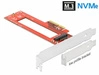 Delock Kártya PCI Express x4 1x M.3 / NF1 low profile | 90401
