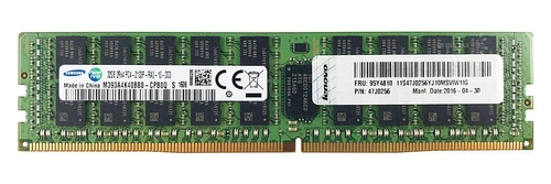 RAM memória 1x 32GB Samsung ECC REGISTERED DDR4  2133MHz PC4-17000 RDIMM | M393A4K40BB0-CPB