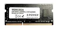 RAM memória 1x 4GB 2-POWER SO-DIMM DDR3 1600MHz PC3-12800 | MEM5302A