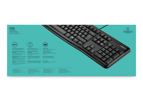 Wired billentyűzet Logitech Keyboard K120 for Business QWERTY