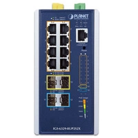 Kapcsoló Planet IGS-6329-8UP2S2X 8x 1Gb 2x SFP | 2x SFP+ 360 W PoE++