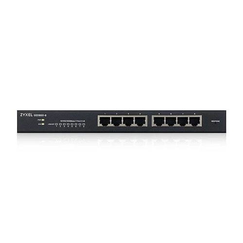Kapcsoló Zyxel GS1900-8-EU0102F 8x RJ-45 10/100/1000 Mbps  