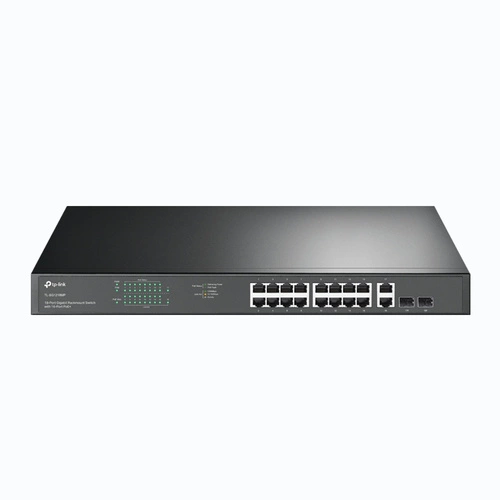 Kapcsoló TP-LINK TL-SG1218MP 16x 1Gb 2x RJ-45/SFP 250 W PoE+