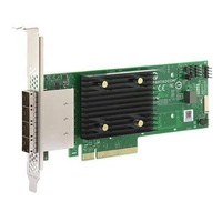 HBA BROADCOM 05-50075-00 4 Mini-SAS SFF8644 SAS/SATA/NVMe 12Gb/s új 3 évek