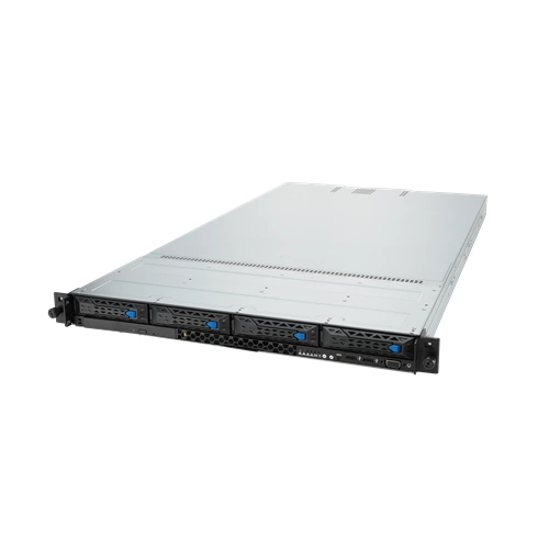 Szerver Platform ASUS 1U RS700A-E11-RS4U/10G/1.6KW/4NVMe/OCP 90SF01E2-M00800 AMD x 2 DDR4 x 32 6 x 3.5" SATA/PCIe PSU 1+1