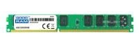 RAM memória 1x 4GB GoodRAM ECC UNBUFFERED DDR3 2Rx8 1600MHz PC3-12800 UDIMM | W-MEM16E3D84G
