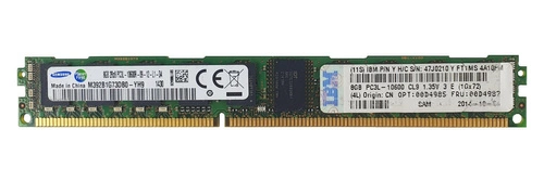 RAM memória 1x 8GB Samsung ECC REGISTERED DDR3  1333MHz PC3-10600 RDIMM | M392B1G73DB0-YH9