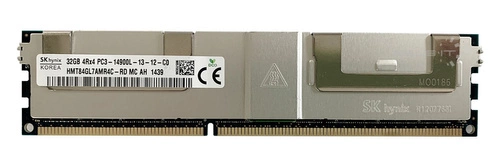 RAM memória 1x 32GB Hynix ECC LOAD REDUCED DDR3  1866MHz PC3-14900 LRDIMM | HMT84GL7BMR4C-RD