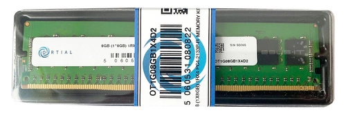RAM memória 1x 8GB Ortial ECC REGISTERED DDR4 1Rx4 2133MHz PC4-17000 RDIMM | OT1G08GB1X4D2