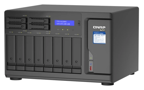 NAS-kiszolgáló QNAP TVS-h1288X-W1250-16G 16x SSD | HDD SATA 16GB RAM