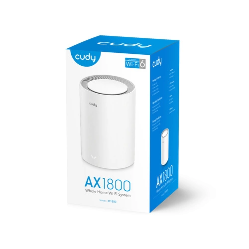 Hozzáférési Pont Cudy M1800(1-PACK) 2.4 GHz | 5 GHz 1201 Mbps 802.11 a/b/g/n/ac/ax