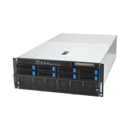 Szerver Platform ASUS 4U ESC8000-E11P-SKU5/10G/3KW(2+2)/4PCIe/OCP 90SF02I5-M003H0 Intel x 2 DDR5 x 32 9 x 2.5" SATA/SAS PSU 2+2