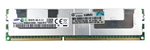 RAM memória 1x 32GB Samsung ECC LOAD REDUCED DDR3  1333MHz PC3-10600 LRDIMM | M386B4G70DM0-YH9