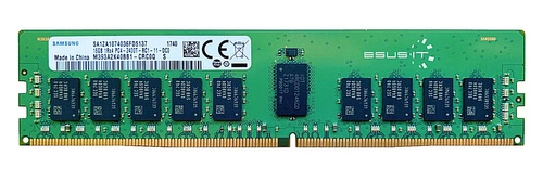 RAM memória 1x 16GB Samsung ECC REGISTERED DDR4 1Rx4 2400MHz PC4-19200 RDIMM | M393A2K40BB1-CRC