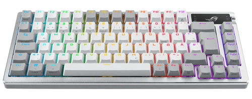 Vezeték nélküli billentyűzet Asus ROG Azoth White QWERTZ