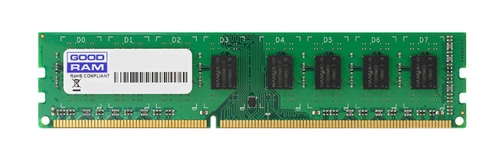 RAM memória 1x 4GB GoodRAM ECC UNBUFFERED DDR3  1333MHz PC3-10600 UDIMM | W-MEM1333E34G