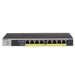 Kapcsoló Netgear GS108LP-100EUS 8x 10/100/1000 60 W PoE