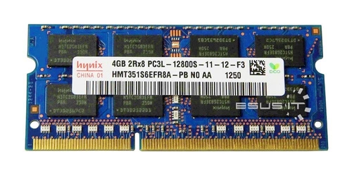 RAM memória 1x 4GB Hynix SO-DIMM DDR3 1600MHz PC3-12800 | HMT351S6EFR8A-PB