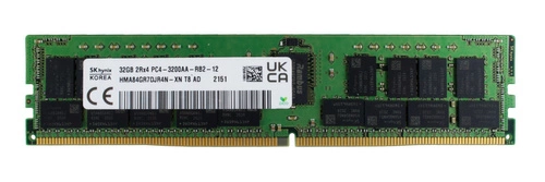 RAM memória 1x 32GB Hynix ECC REGISTERED DDR4 2Rx4 3200MHz PC4-25600 RDIMM | HMAG84EXNRA084N