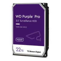 Merevlemez Western Digital PURPLE PRO 3.5'' HDD 22TB 7200RPM SATA 6Gb/s 512MB | WD221PURP