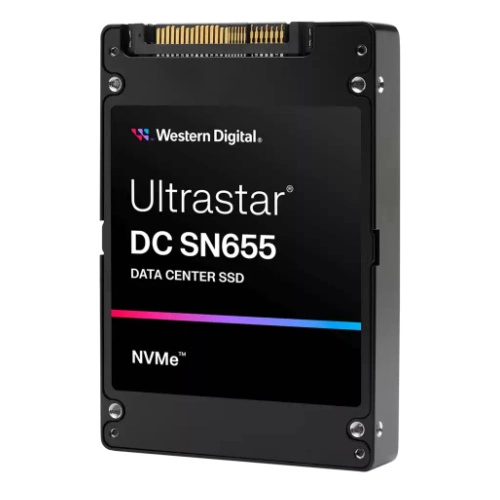SSD Merevlemez Western Digital Ultrastar DC SN655 15,36TB U.3 NVMe PCIe TLC | 0TS2463 WUS5EA1A1ESP7E3