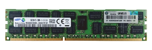 RAM memória 1x 16GB Samsung ECC REGISTERED DDR3  1600MHz PC3-12800 RDIMM | M393B2G70DB0-CK0