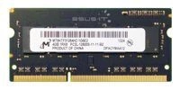 RAM memória 1x 4GB Micron SO-DIMM DDR3 1600MHz PC3-12800 | MT8KTF51264HZ-1G6