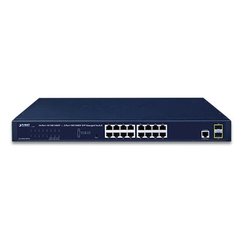 Kapcsoló Planet GS-4210-16T2S 16x 1Gb 2x SFP