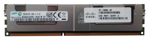 RAM memória 1x 32GB Cisco - UCS & DMS DDR3 1600MHz ECC LOAD REDUCED DIMM | UCS-MKIT-324RY-E
