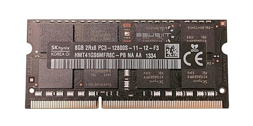 RAM memória 1x 8GB Hynix SO-DIMM DDR3 1600MHz PC3-12800 | HMT41GS6MFR8C-PB